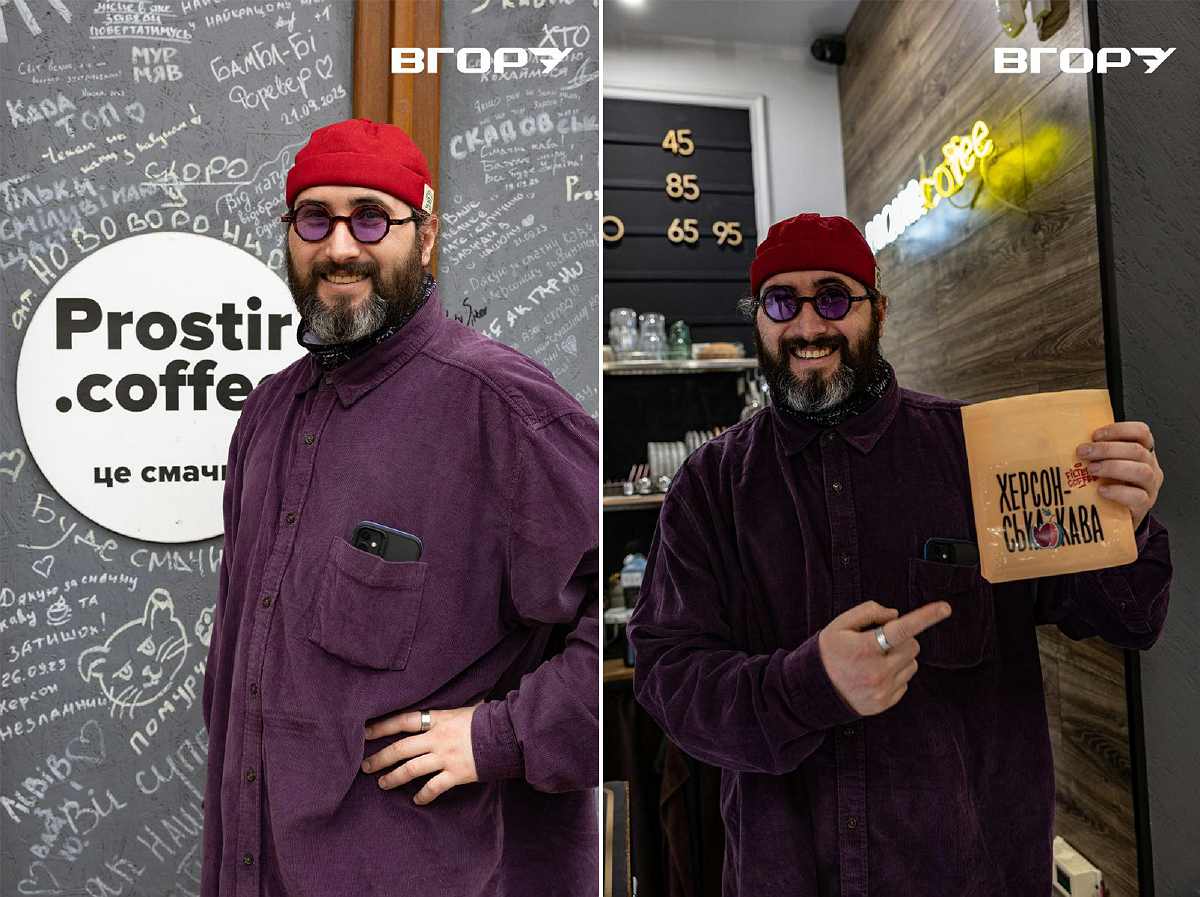 Олексій Мельниченко в кав&rsquo;ярні